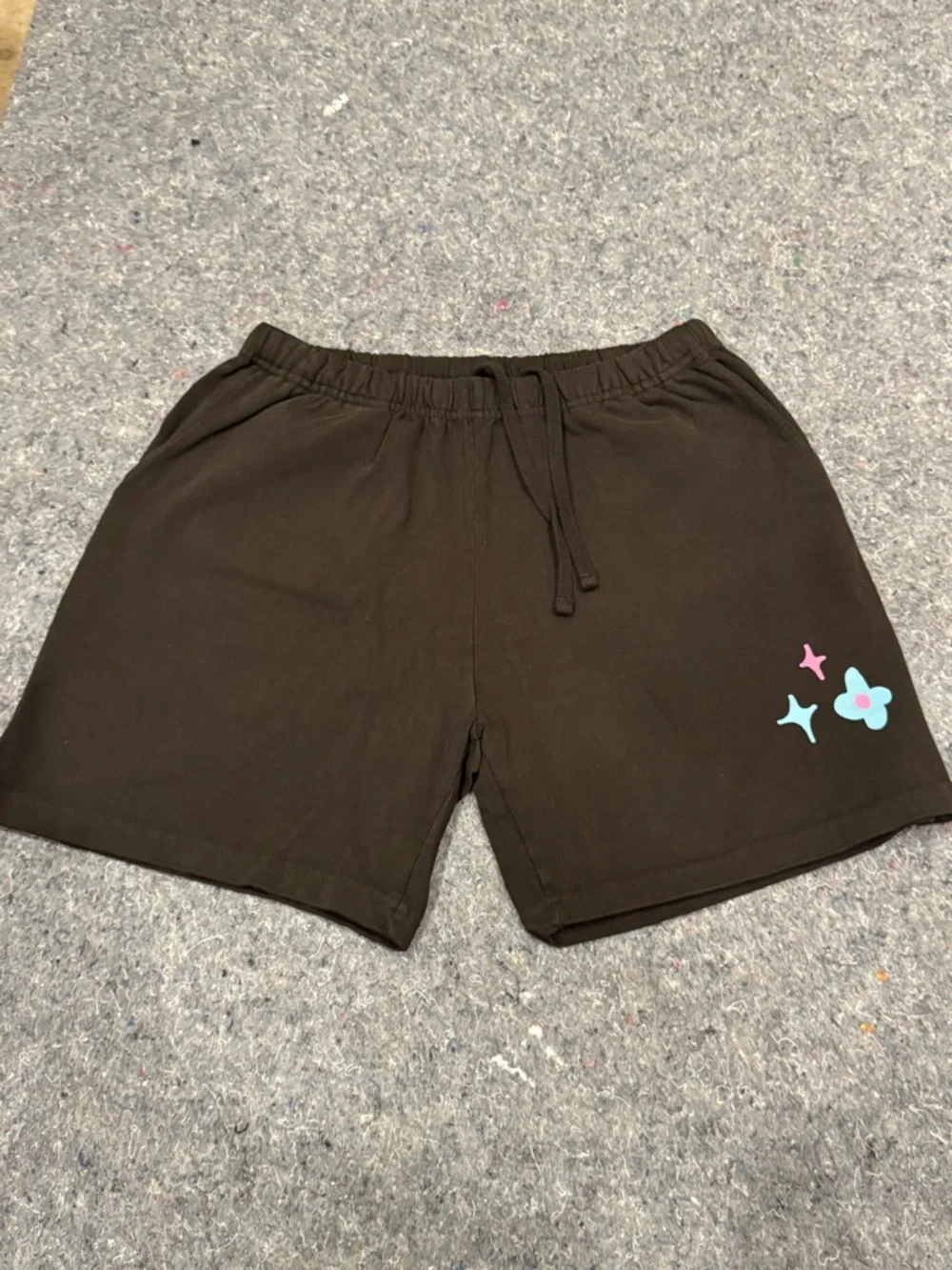 Mega Yacht Los Angeles Women's Designer Sweat Shorts Comfy Style Size S Small